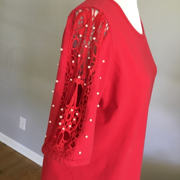 QUACKER FACTORY TOP WITH PEARL DESIGN - Picture 4 of 7